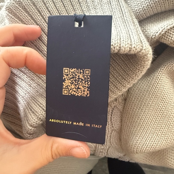 DANIELE FIESOLI DF 0064 ZIP PULLOVER Cream XL - Picture 9 of 9